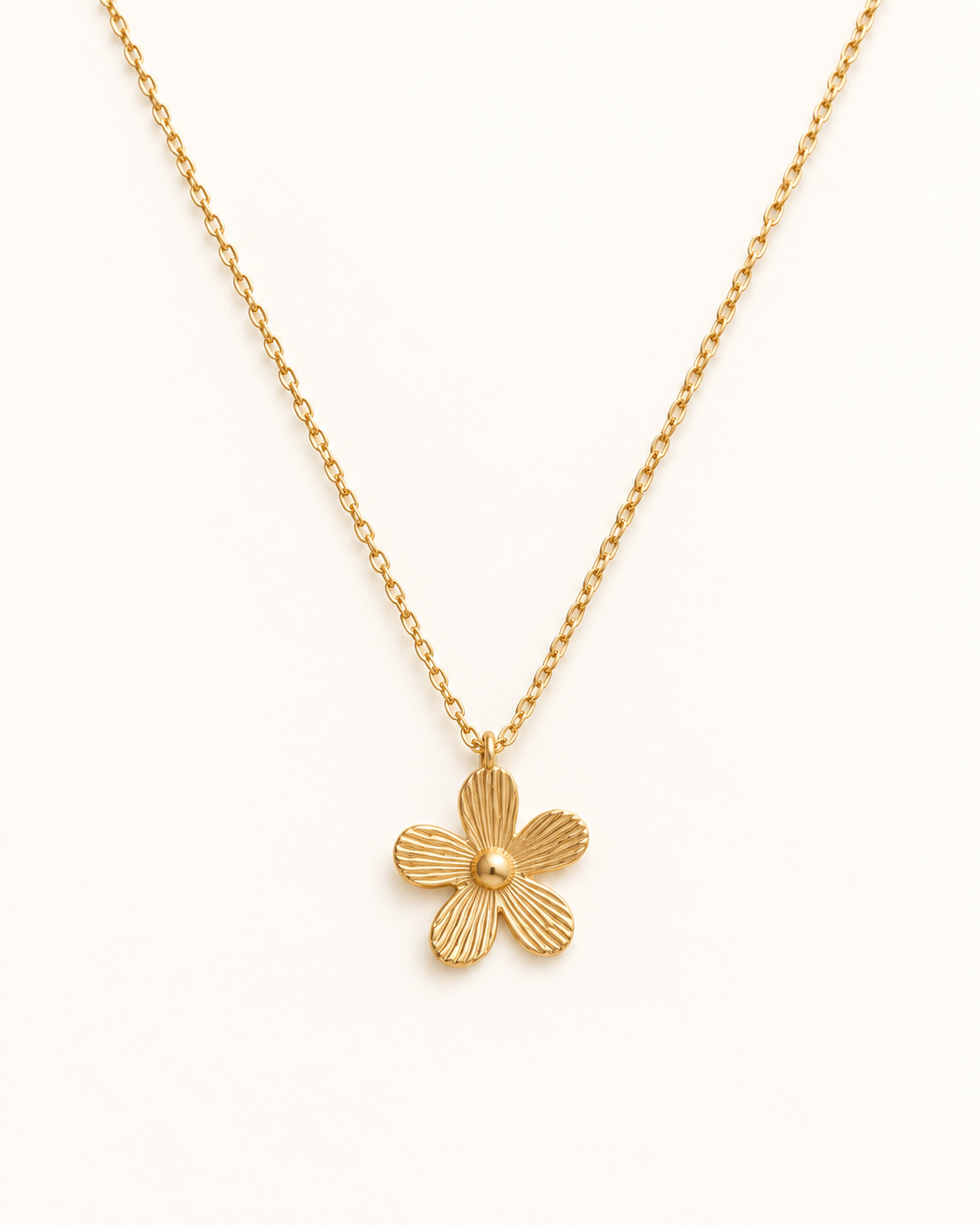 Colar Golden Petals