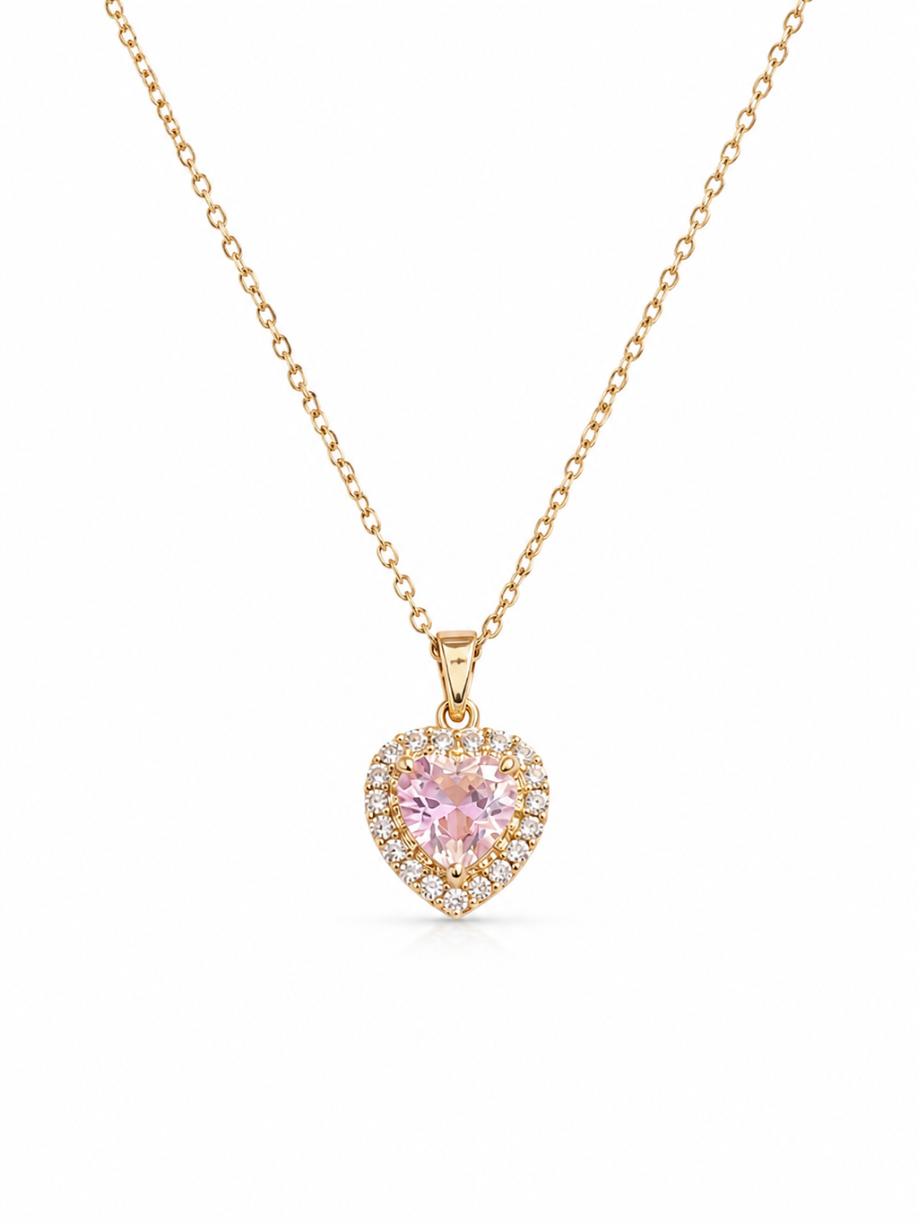 Colar Crystal Heart