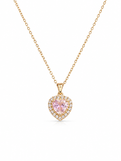 Colar Crystal Heart