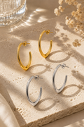 Brincos Aurora Hoops