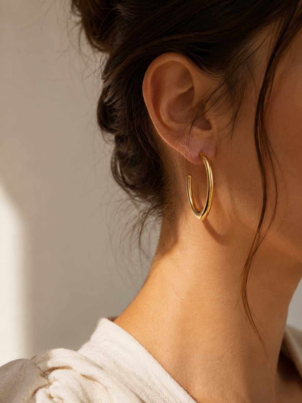 Brincos Aurora Hoops