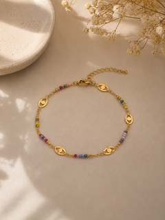 Pulseira de Pé Íris