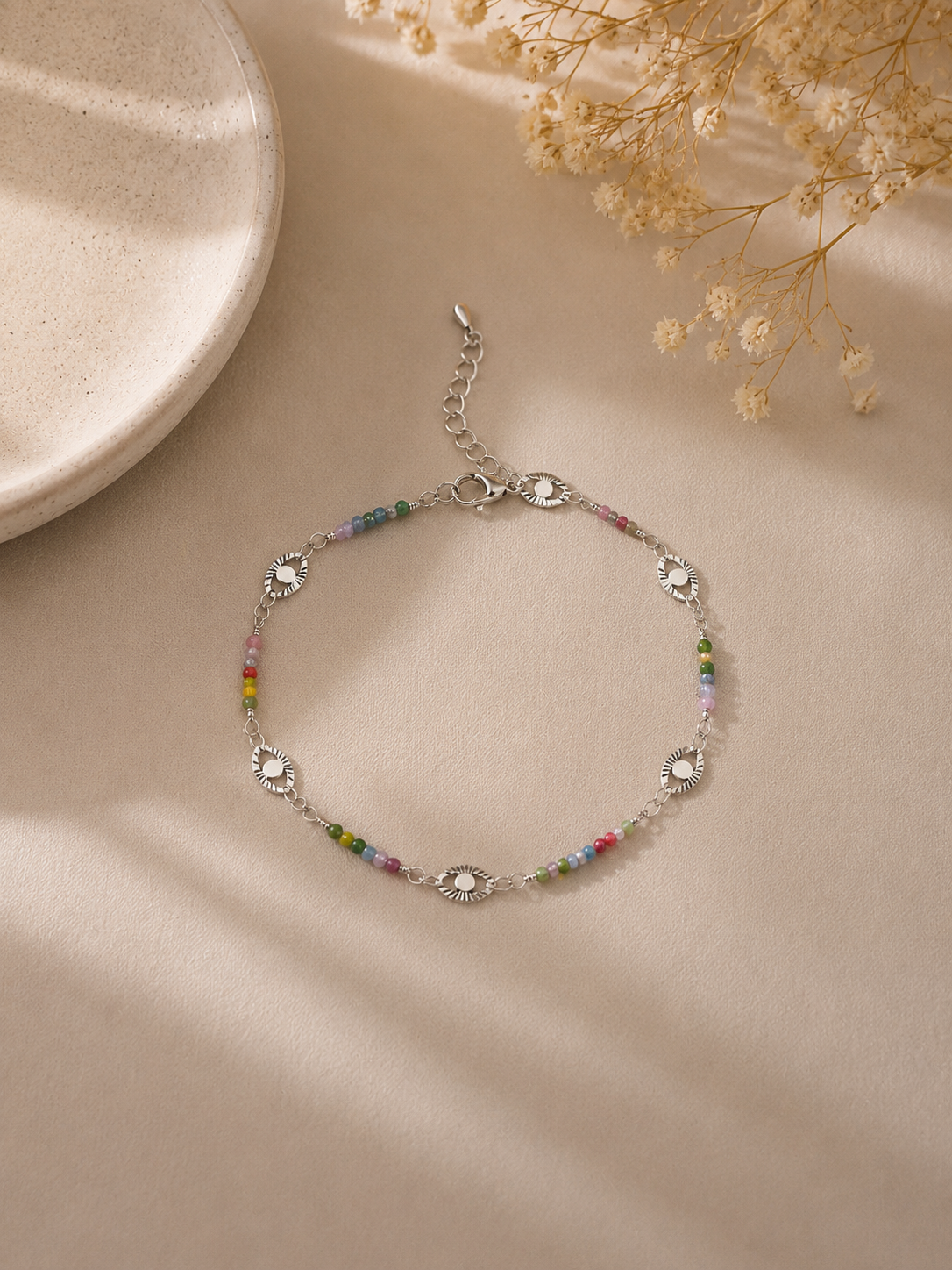 Pulseira de Pé Íris